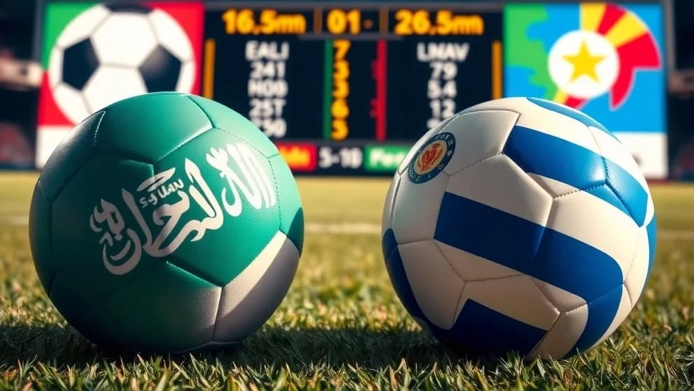 Saudiarabien mot Uruguay i fotboll statistik